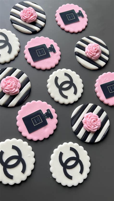 chanel cake topper amazon|Chanel cupcake toppers.